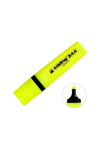 Edding Fosforlu Kalem E-344 Sarı