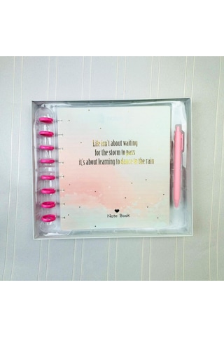 Yeni Nesil Dıy Defter Kalem Set 1097-1 Pembe
