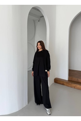 Fonna Fashion Esf-1033- Eşofman Takım Siyah
