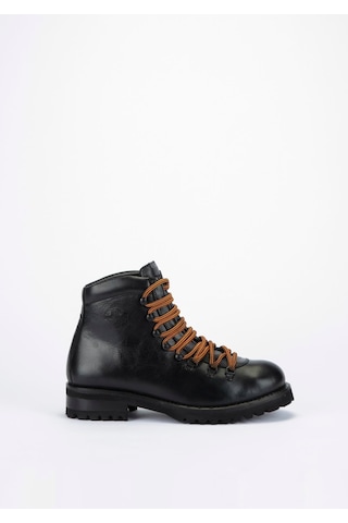Harley Davidson Notley Erkek Siyah Deri Bot-23531 Siyah