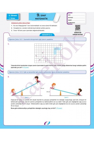 9. Sınıf Yazılı Senaryoları