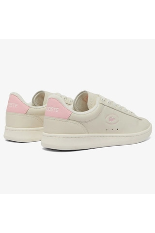 Lacoste Carnaby Set Leather Womens Sneaker Hakiki Deri Kadın Günlük Spor Ayakkabı Krem Krem