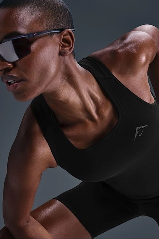 Nike Dri Fit Adv Trail Womens Tank Kadın Koşu Antreman Atleti Siyah