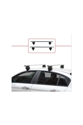 Fiesta Araca Özel Oluksuz Tavan Çitası 2008 2009 2010 2011 2012 2013