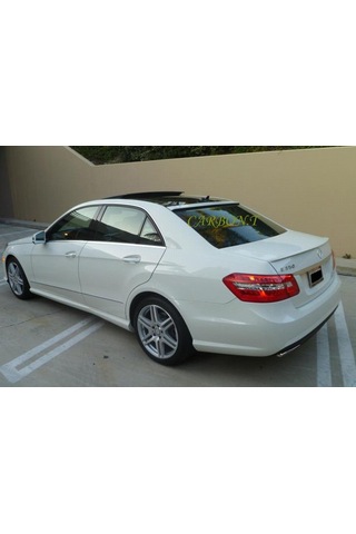 Mercedes W212 Bagaj Üstü Spoiler 2009+ Boyasız