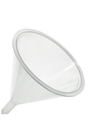 Borox Plastik Analitik Huni 50mm - Laboratuvar Hunisi