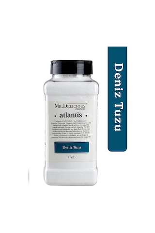 Doğal Deniz Tuzu 1kg Vücut Peeling Tuzu - Masaj Tuzu - Yemek Tuzu