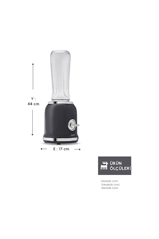 Karaca Retro Personal Kişisel Smoothie Blender