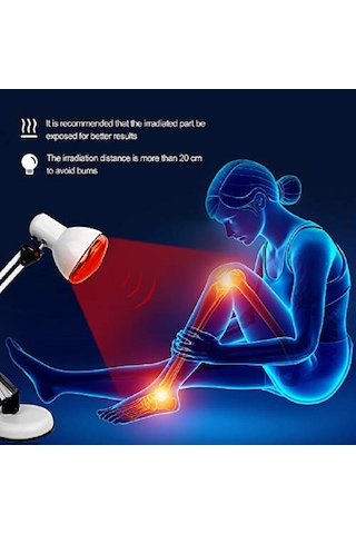 Tnyvet 250W Kırmızı Işık Kızılötesi Isı Lambası