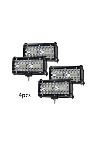 Motion003 280w Led Işık Barı Kombinasyonu 4 Adet 17.78 Cm 28000lm Spot Flood Off-road Araçl