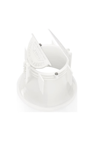 Omnisoft FLR F064 Çift Kapaklı Sessiz Wc Kapağı Beyaz