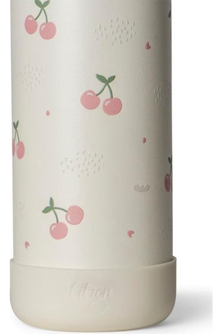 Citron 3 Katmanlı Paslanmaz Çelik Termos Seti 500 Ml - Cherry Beyaz