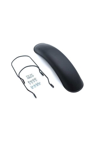 Pazly Motosiklet Ön Çamurluk Demir Tekerlek Çamur Flap Splash Koruma K21902/ Siyah