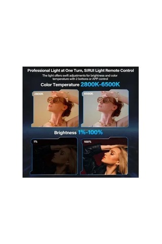 Sıruı C150x 150w Bi-color Led Video Işığı