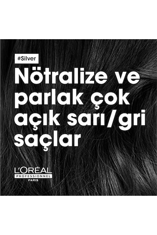 L'Oréal Professionnel Serie Expert Silver Renk Dengeleyici Mor Şampuan Refill 500 ML