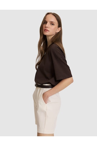 Pierre Cardin Kadın Kahverengi Tişört 50325455-vr029