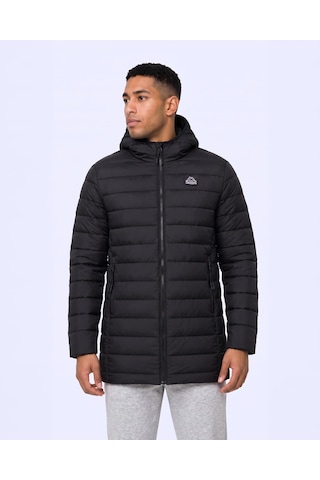 Kappa Logo Rinas Long Erkek Siyah Regular Mont