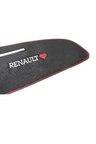 Point Torpido Göğüs Halısı Renault 9 11 Broadway Konsol Torpido Halısı Siyah