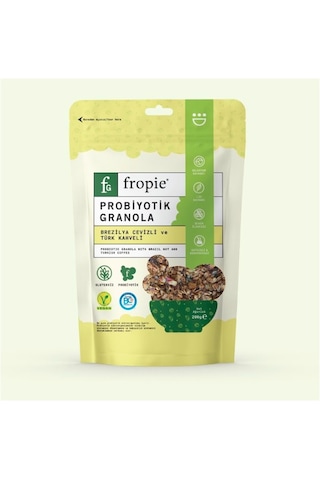Fropie Probiyotik Granola - Brezilya Cevizi & Kahve 200 G