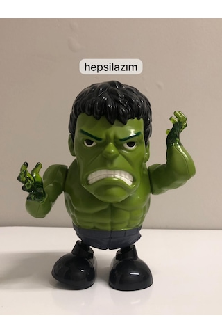 Işıklı Sesli Dans Eden Hareket Eden Pilli Hulk Oyuncak Diğer