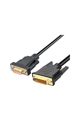 Suntek Dvı - Vga Kablosu 1080p 60hz Video Için Altın 1-metre