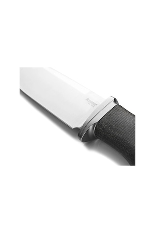 Lionsteel Acha Black Burlap Mikarta Bıçak Siyah