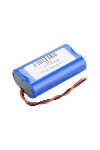 7.4v 2600mah Li-ion Pcb'li 18650 Şarjlı Pil