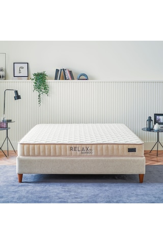 Puffy Relax 7/24 Bamboo Roll Pack Pocket Yaylı Yatak 90x190 cm