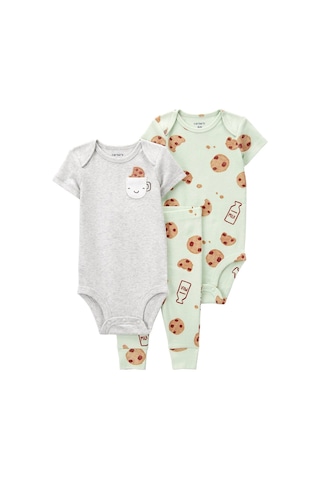 Carter's Layette Bebek 3'lü Set 1p570910 Karışık Renkli 001