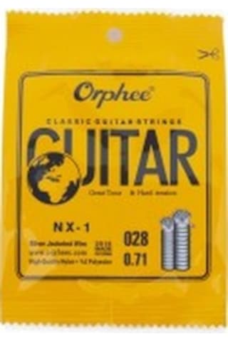 Orphee Nx-1 Klasik Gitar İçin 1. Tel Mi Teli-10 Adet-Pena