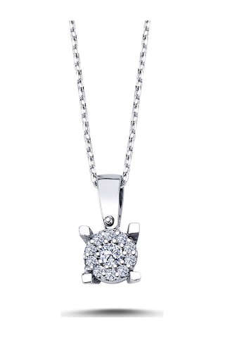 Lova 0,50 Karat Tektaş Görünümlü Pırlanta Kolye - 2020001