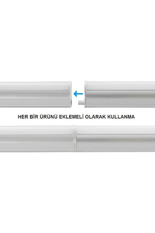 Cata Ct-2468 12 Watt T5 Led Incetüp Eklenebilir Anahtarlı Armatür (408149486) Beyaz