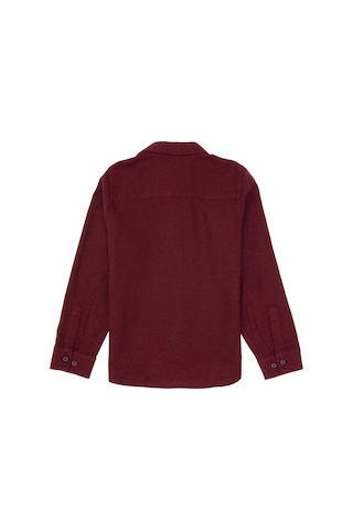 U.S. Polo Assn. Kız Çocuk Bordo Uzun Kollu Basic Gömlek 50317666-VR177