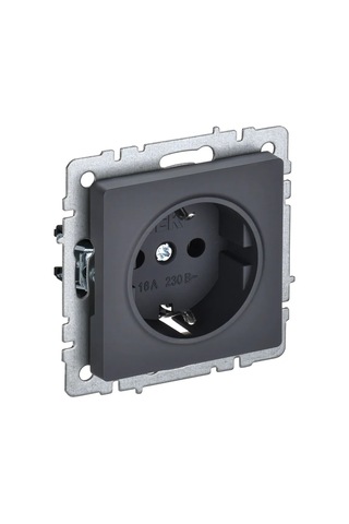 Iek Brite Topraklamalı Tekli Priz, Kapaksız 305428855 Ürün Numarası Br-r11-16-k53