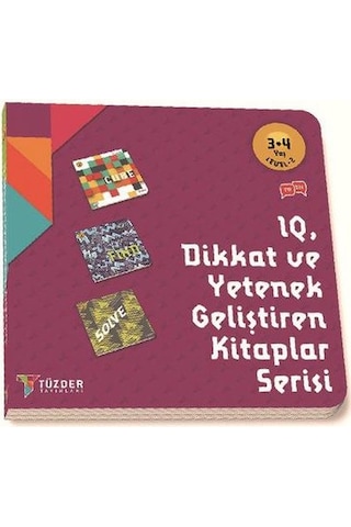 3-4 Yaş Seti Level 2-6 Kitap Takım- Tüzder Yayınları