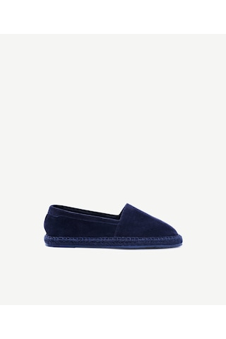Yargıcı Jüt Tabanlı Deri Espadril 25yeay4015x 004 Lacivert