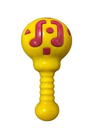 Kiki Marakas Çıngırak 1910 Bebek Oyuncakları Renkli Çok Renkli