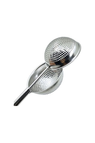 Papatya Ve Seylan Çay Lover's Essential: Rastgele Tasarlanmış Push Düğmesi İnfüzörü Hassas Filtre Delikleri Çok Renkli
