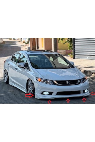 Fb7 Ön Tampon Eki Honda Civic Fb7 Ön Ek - Boyasız- Bodykit Store