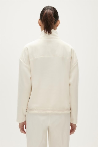 Bad Bear Eva Half-zip Marshmallow Beyaz Yarım Fermuarlu Kadın Polar Sweatshirt-beyaz Beyaz