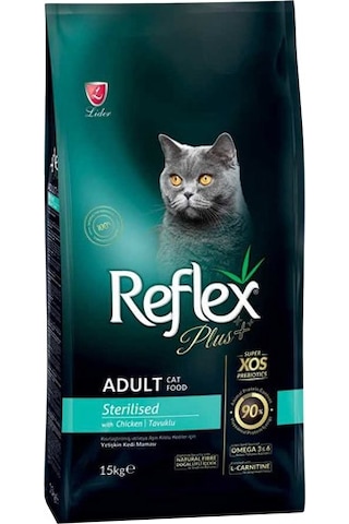 Reflex Plus Tavuklu Kısırlaştırılmış Yetişkin Kedi Maması 3 x 1500 G