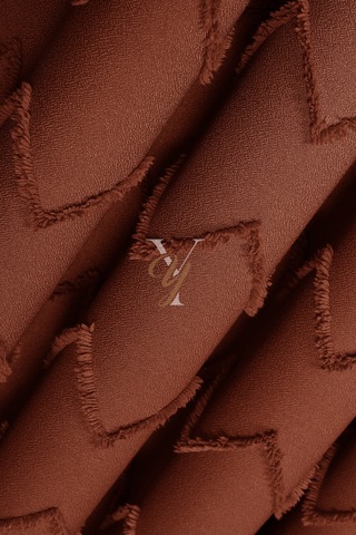 Jakar Kesme Fon Perde Ezgi V-6010 Turuncu Turuncu