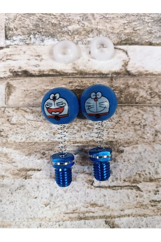 Cg Motosiklet Ayna Süsleme 10mm Düz Diş Doraemon