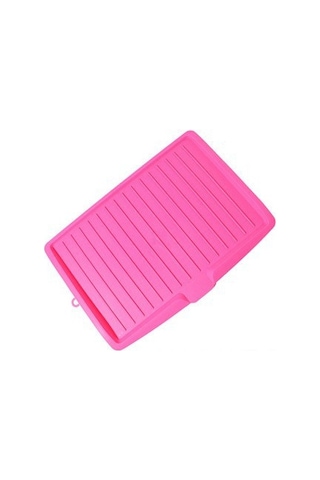 Wezone Mutfak Sebze Meyve Sulama Tablası, Besteçilik Dolap, Yıkama Rak, Sulama Tepsisi - Pembe 113 Karakter Diğer