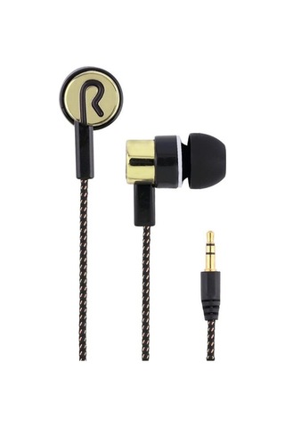 Vkemall Güneşte Parlayan Fiber Kablolu Stereo Kulak İçi Kulaklık, Gürültü Engelleme, 3.5mm Bağlantı, Kırmızı