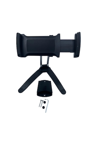 Tablet Standı 360 Derece Döner Yapılı Mutfak Masaüstü Telefon Ayarlanabilir Esnek Ayaklı Metal