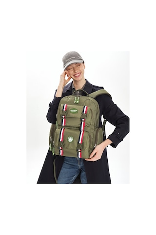 Pierre Cardin Unisex Okul Çanta Seti Pcset07pc100408-yeşil Yeşil