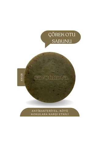 Doğal Çörek Otu Sabunu, El Yapımı, Cilt İçin Kişisel Bakım Sabunu 100gr
