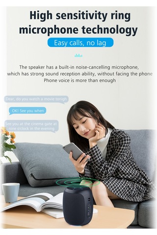 Teltree Zealot S53 Ipx6 Su Geçirmez Bluetooth Hoparlör, 10w Güçlü Subwoofer, 4400mah Pil, 10-12 Saat Çalma Süresi, Kırmızı