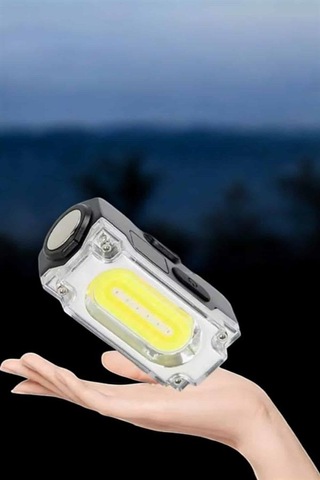 Kafa Lambası El Fenerli Kamp Lambası Usb Şarjlı Esnek Lamba Belirtilmemiş